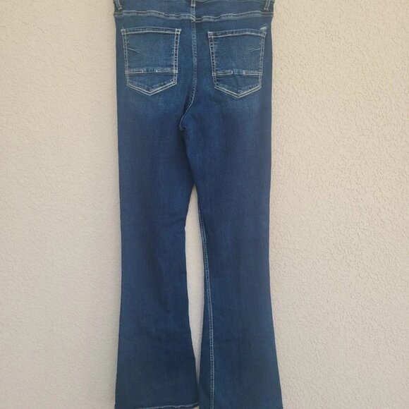 BKE Men's Parker Dark Blue High Rise Bootcut Denim Jeans Sz 32x37.5 - Picture 6 of 7